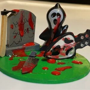 Handpainted 3D Resin and Clay Decor